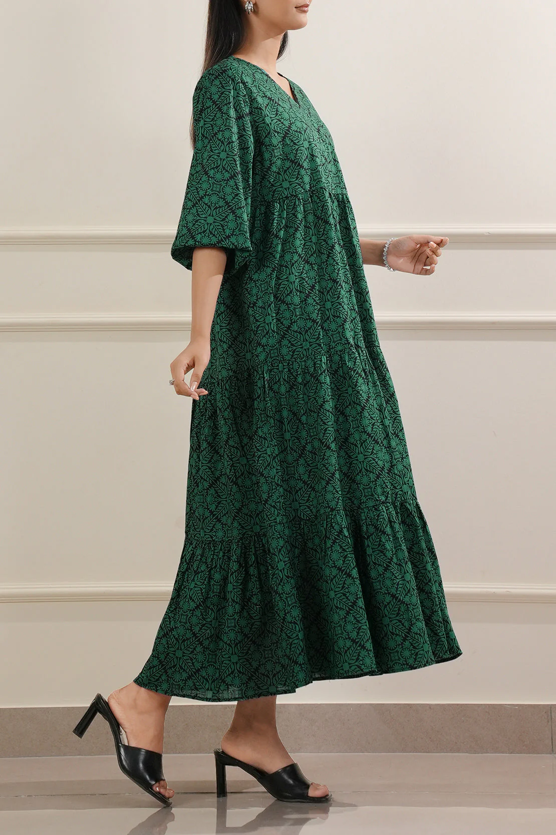 Printed Lawn Stitched Dress - Image 3
