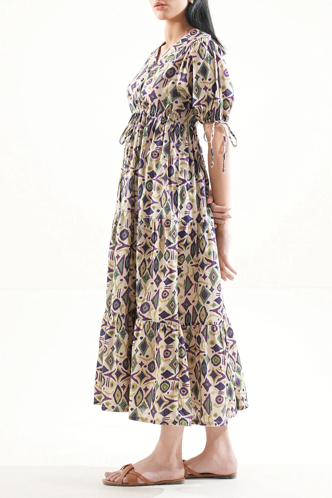 Printed Lawn Stitched Dress - Image 3
