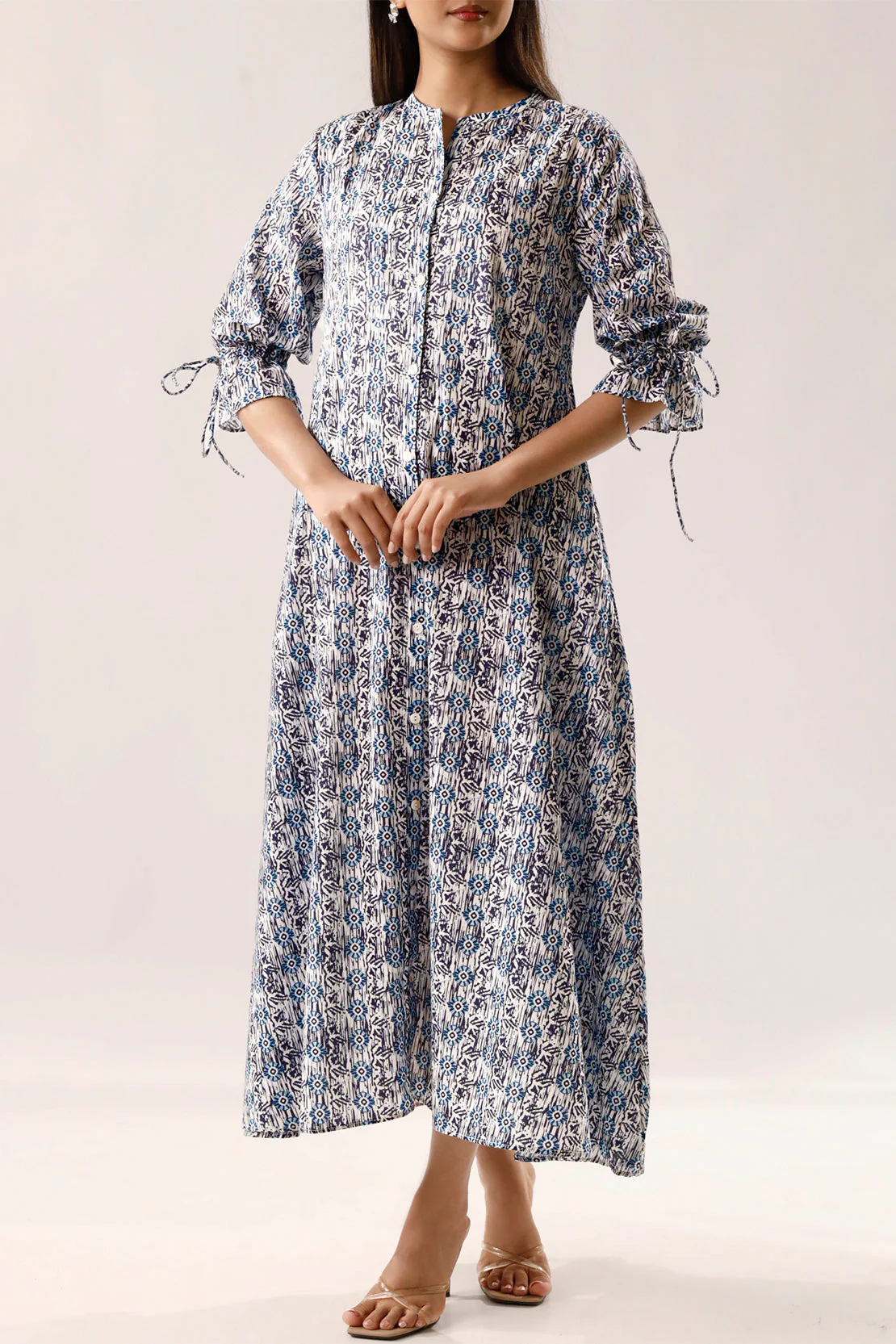 Printed Lawn Stitched Dress - Image 2