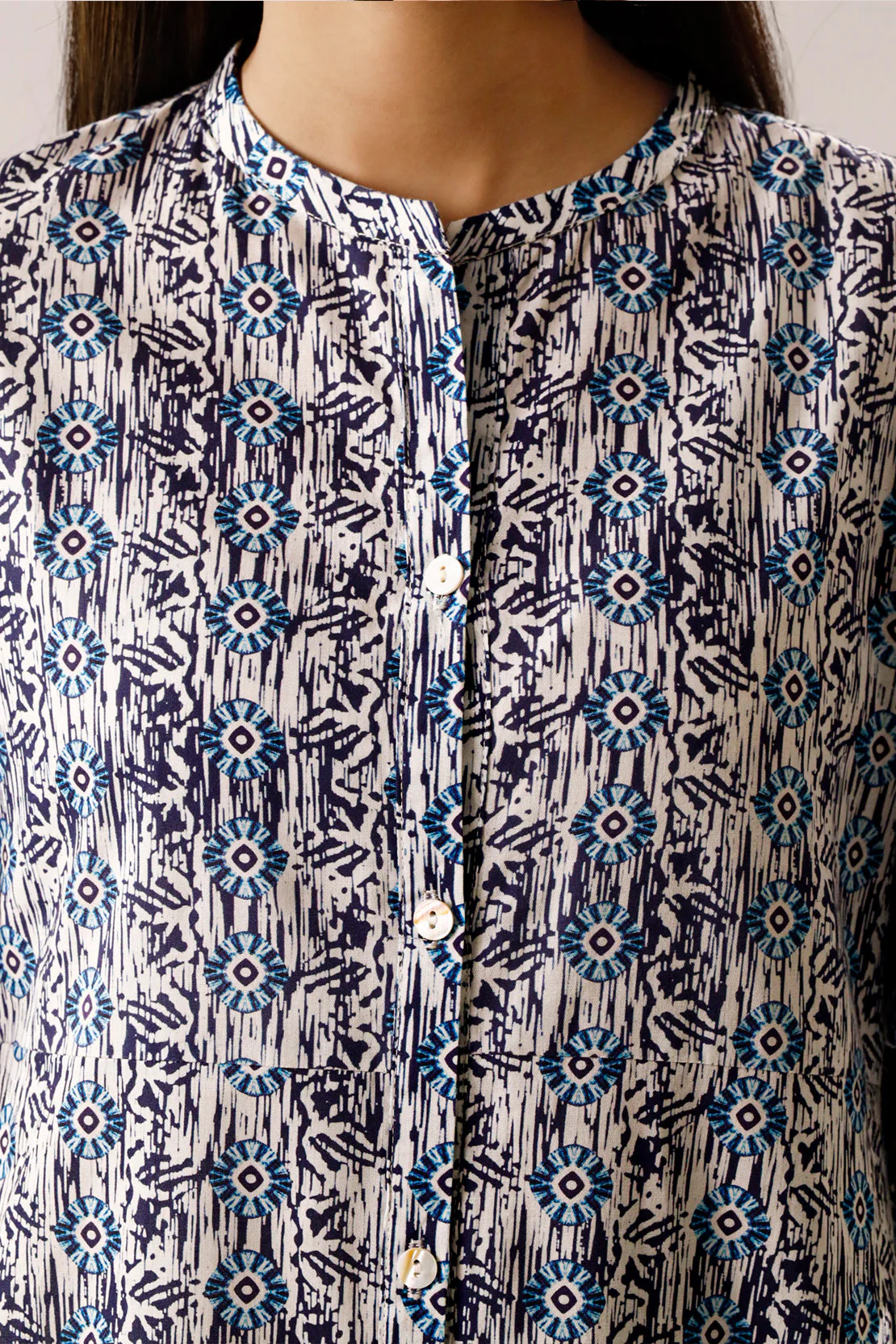Printed Lawn Stitched Dress - Image 8