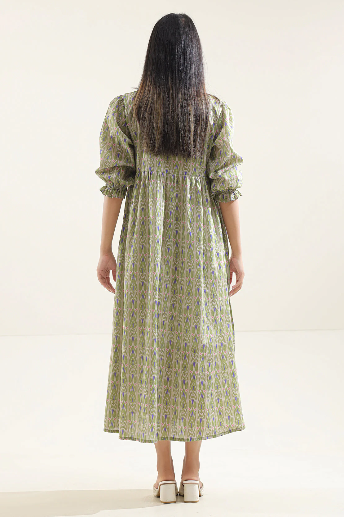 Printed Lawn Stitched Dress - Image 6