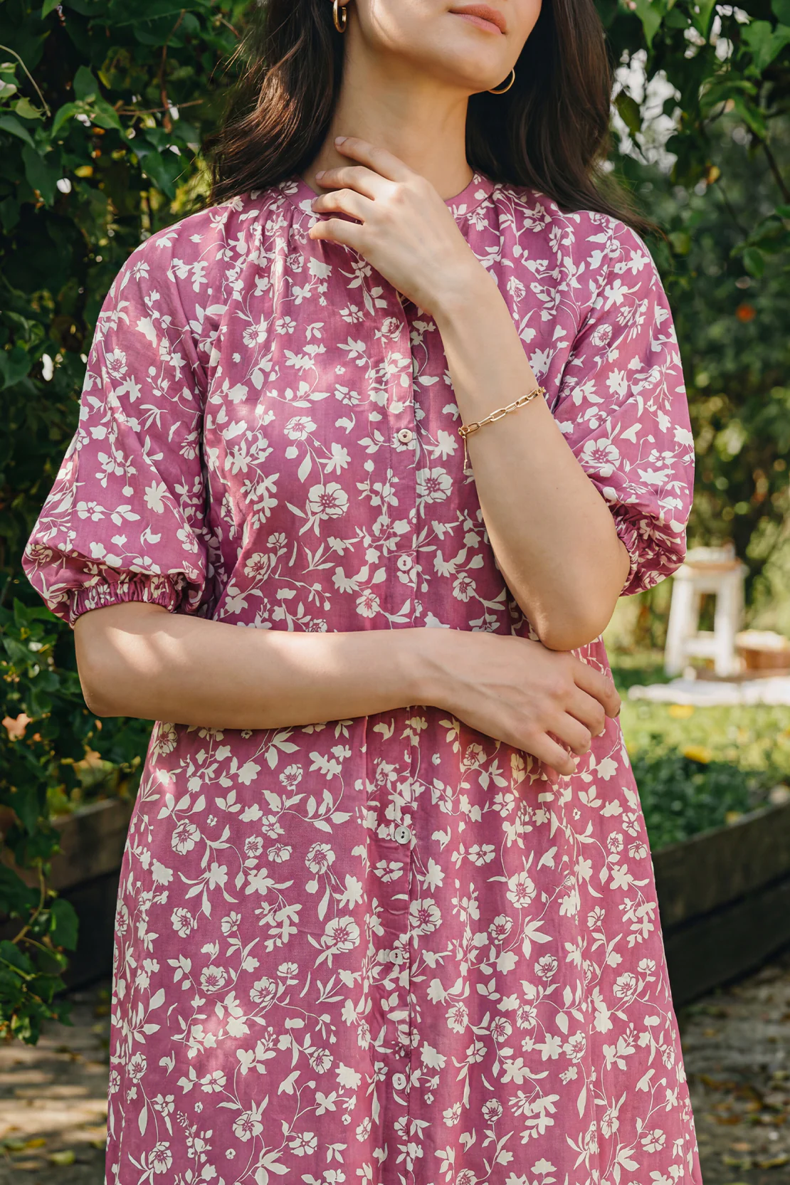 Printed Lawn Stitched Dress - Image 2