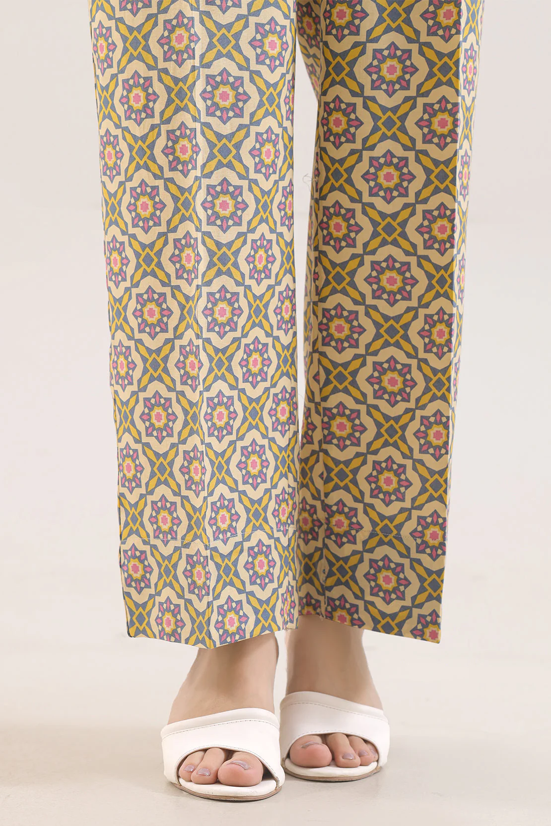 Printed Lawn Stitched Pant - Image 2
