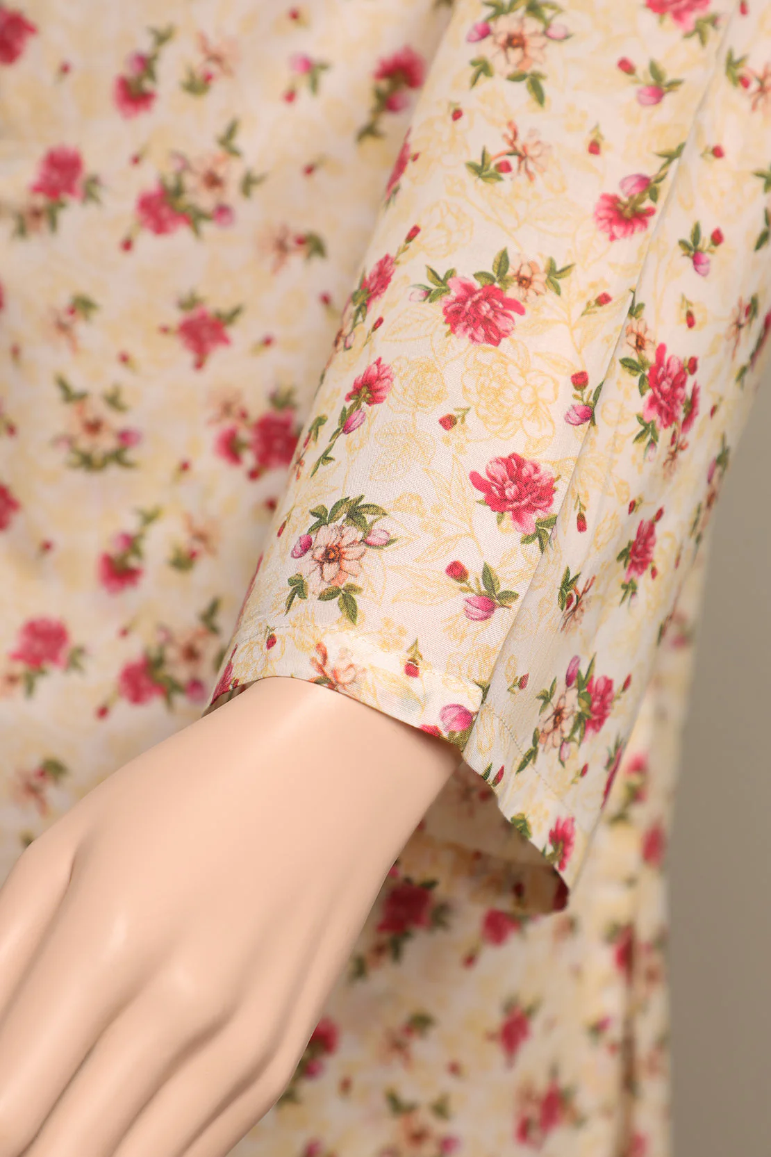 Printed Lawn Stitched Shirt - Image 4