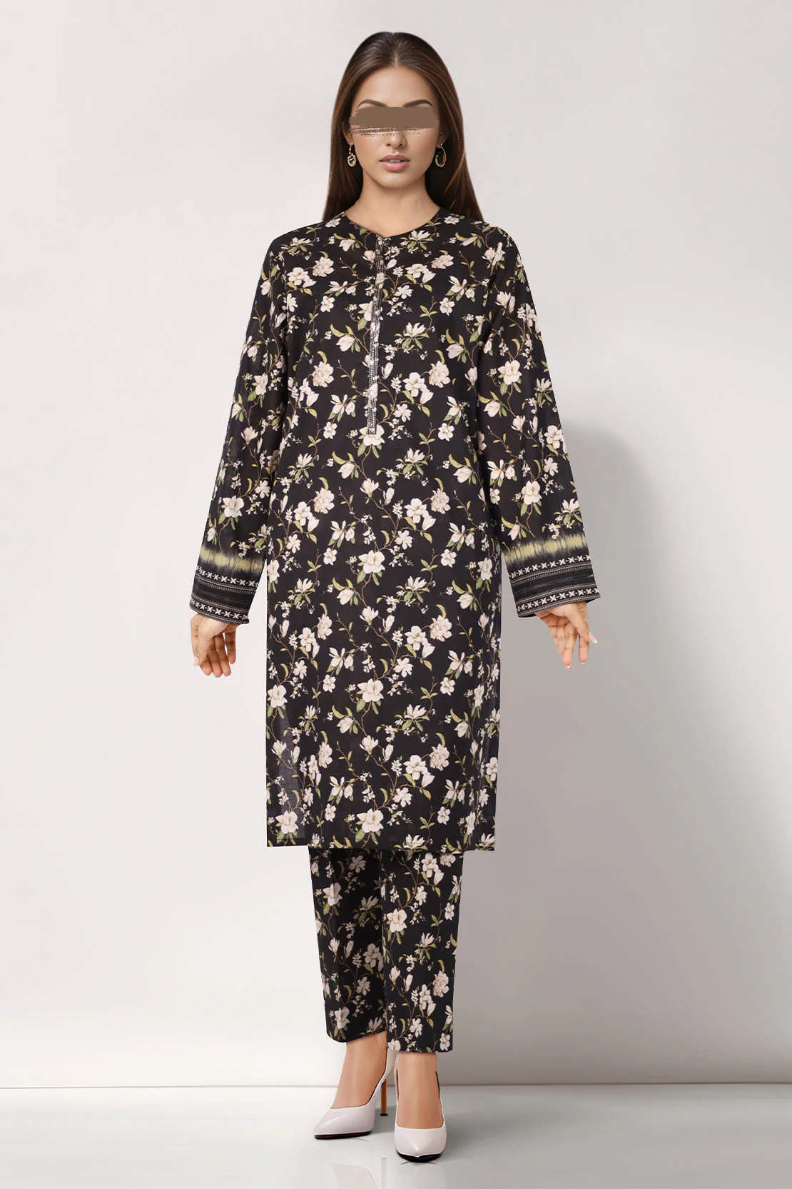 Printed Lawn Stitched Shirt