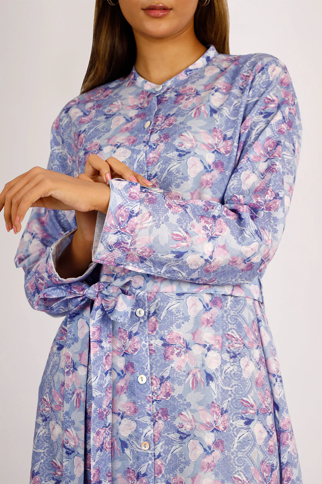 Printed Lawn Stitched Shirt - Image 3