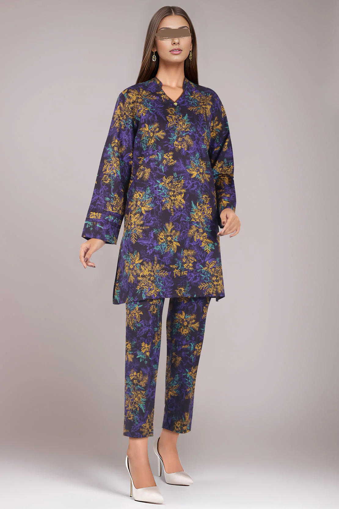 Printed Lawn Stitched Shirt