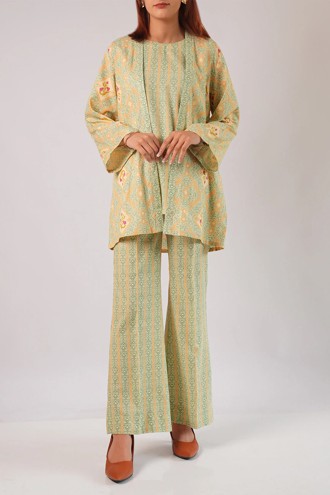 Printed Lawn Stitched Shirt
