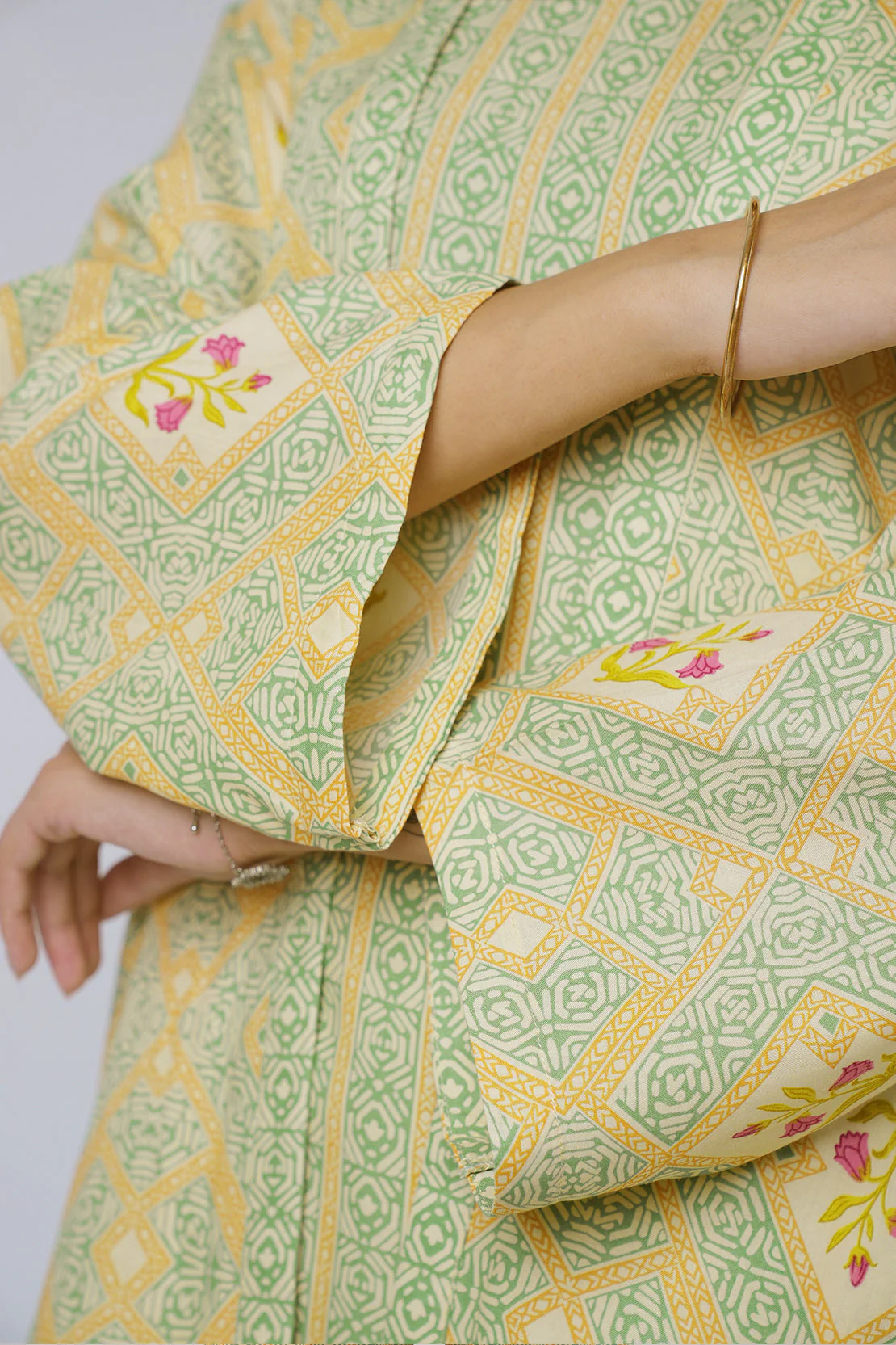Printed Lawn Stitched Shirt - Image 5