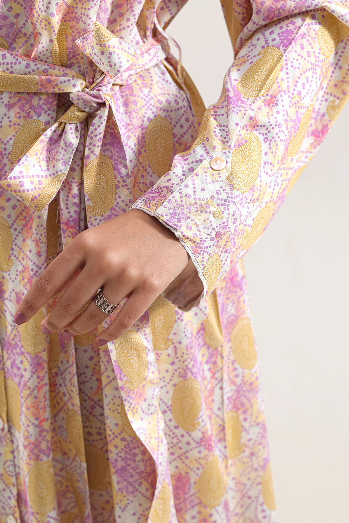 Printed Lawn Stitched Shirt - Image 5