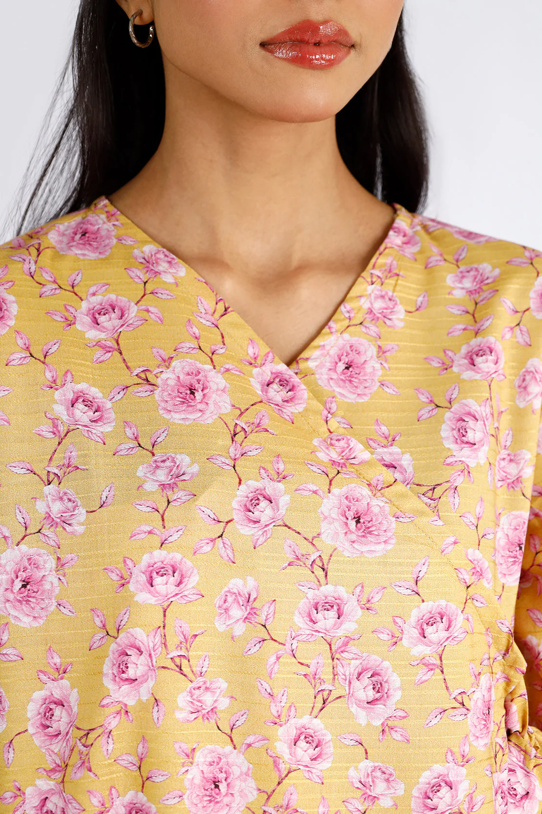 Printed Lawn Stitched Shirt - Image 4
