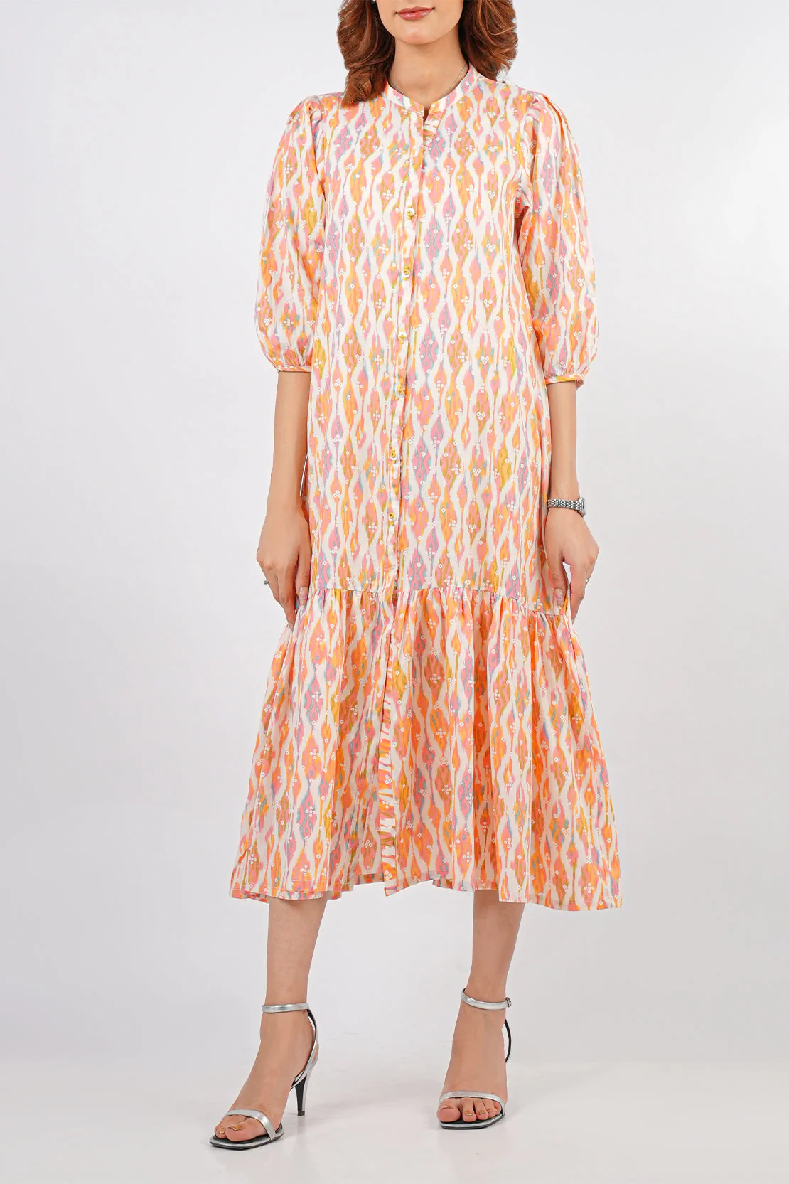 Printed Lawn Stitched Shirt - Image 2