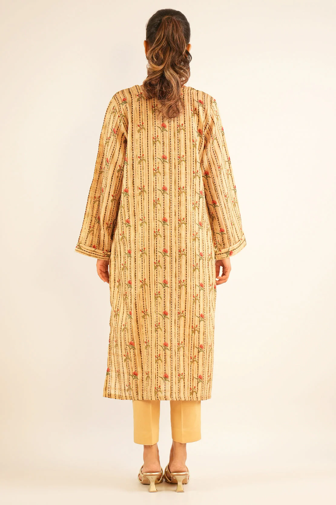 Printed Lawn Stitched Shirt - Image 8