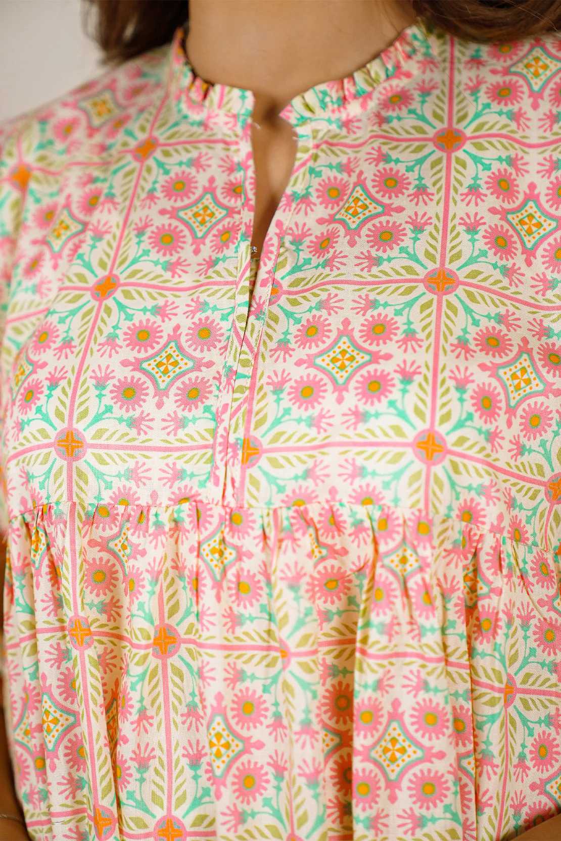 Printed Lawn Stitched Shirt - Image 6