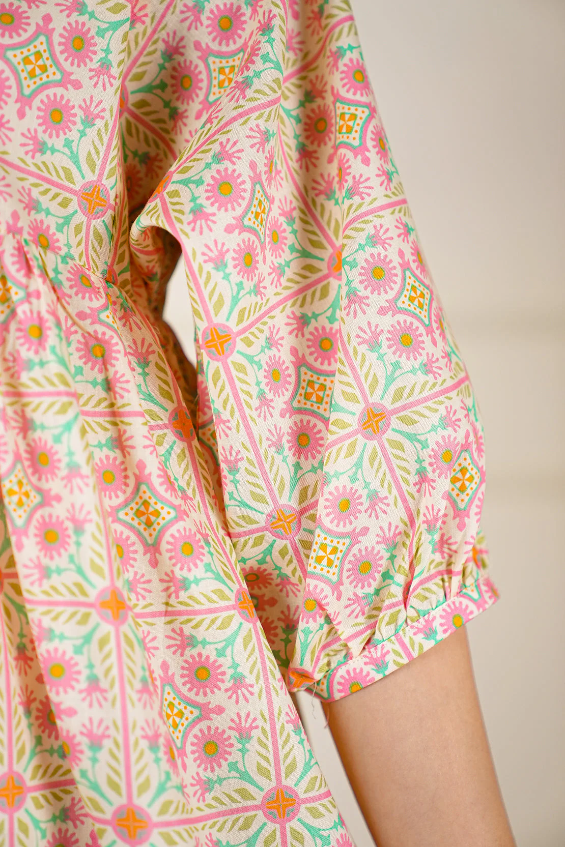 Printed Lawn Stitched Shirt - Image 7
