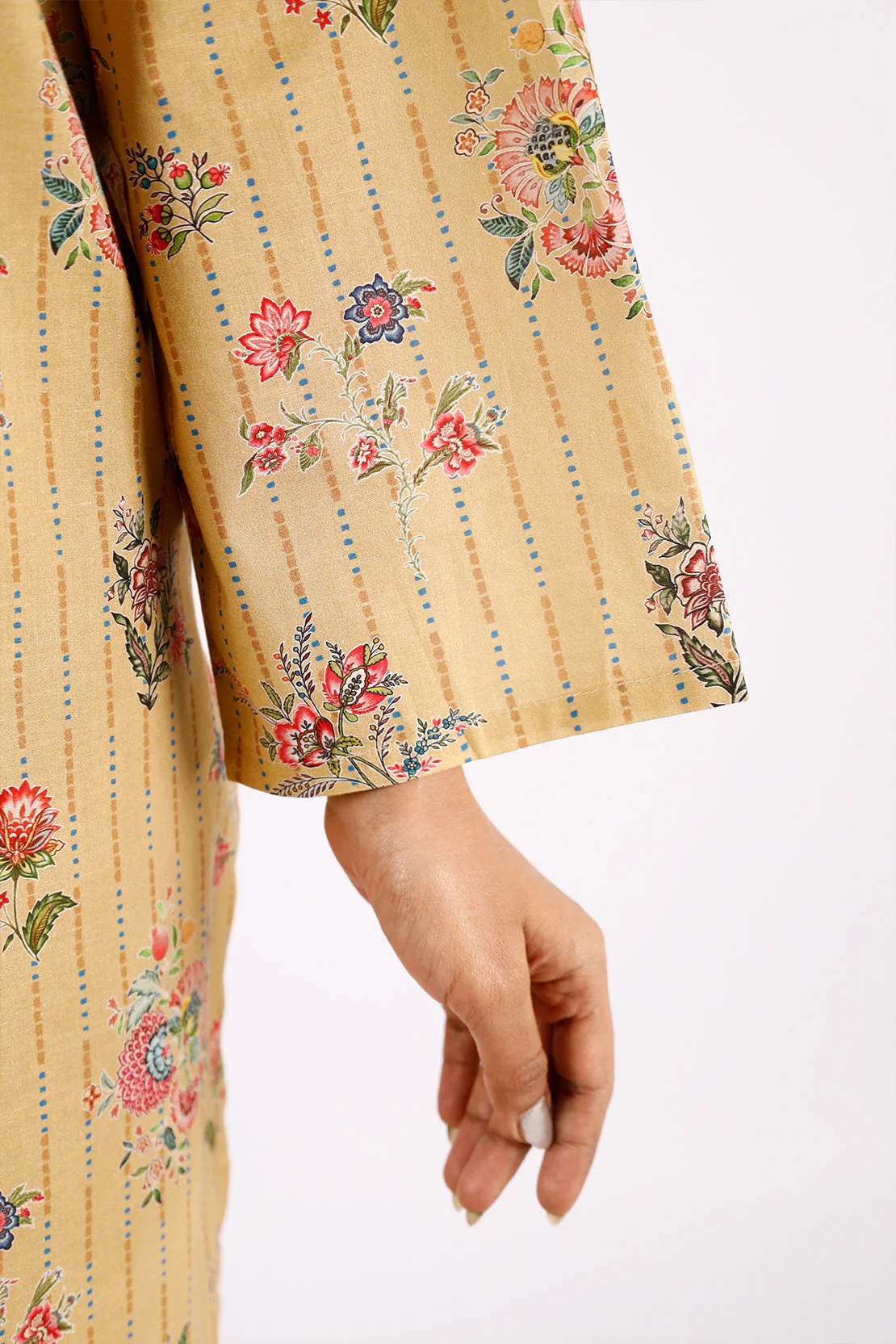 Printed Lawn Stitched Shirt - Image 8
