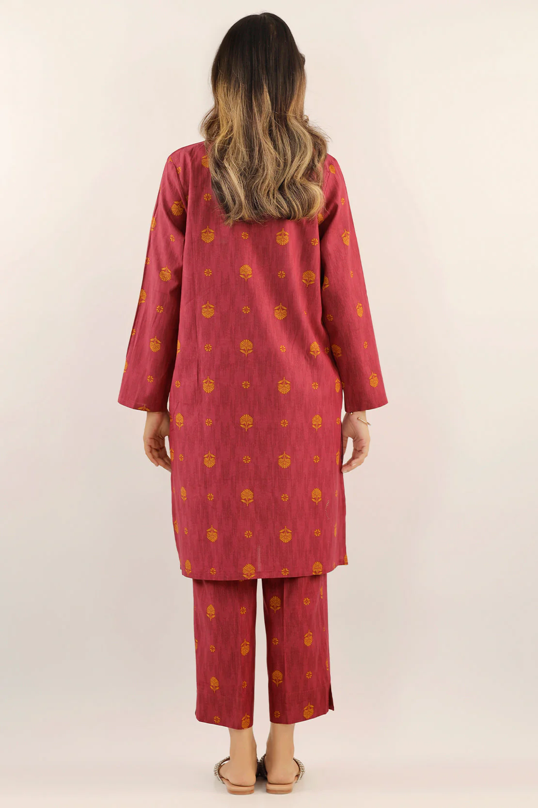 Printed Lawn Stitched Shirt - Image 6
