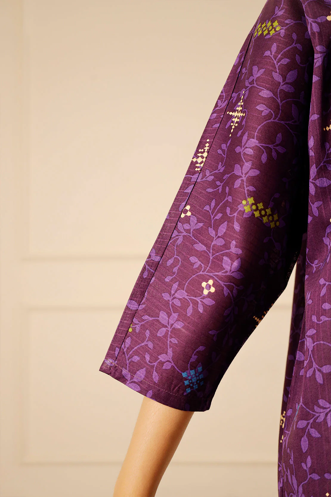 Printed Lawn Stitched Shirt - Image 6
