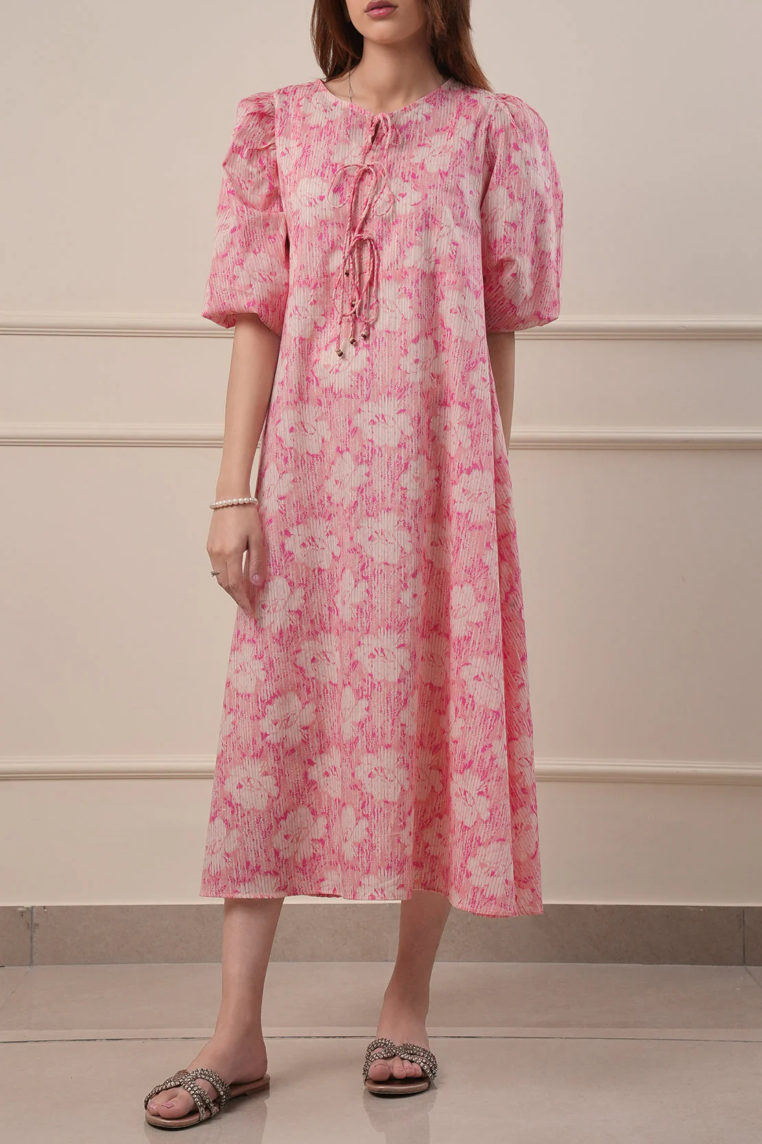 Printed Lawn Stitched Dress - Image 2