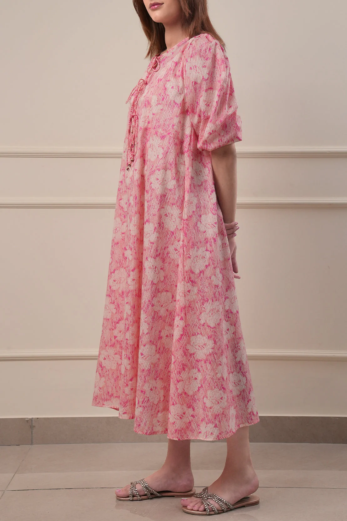 Printed Lawn Stitched Dress - Image 3