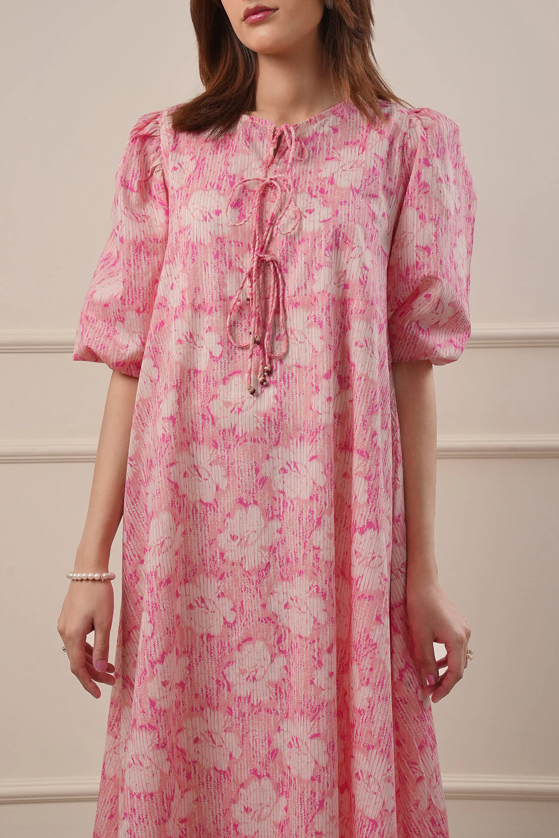 Printed Lawn Stitched Dress - Image 4