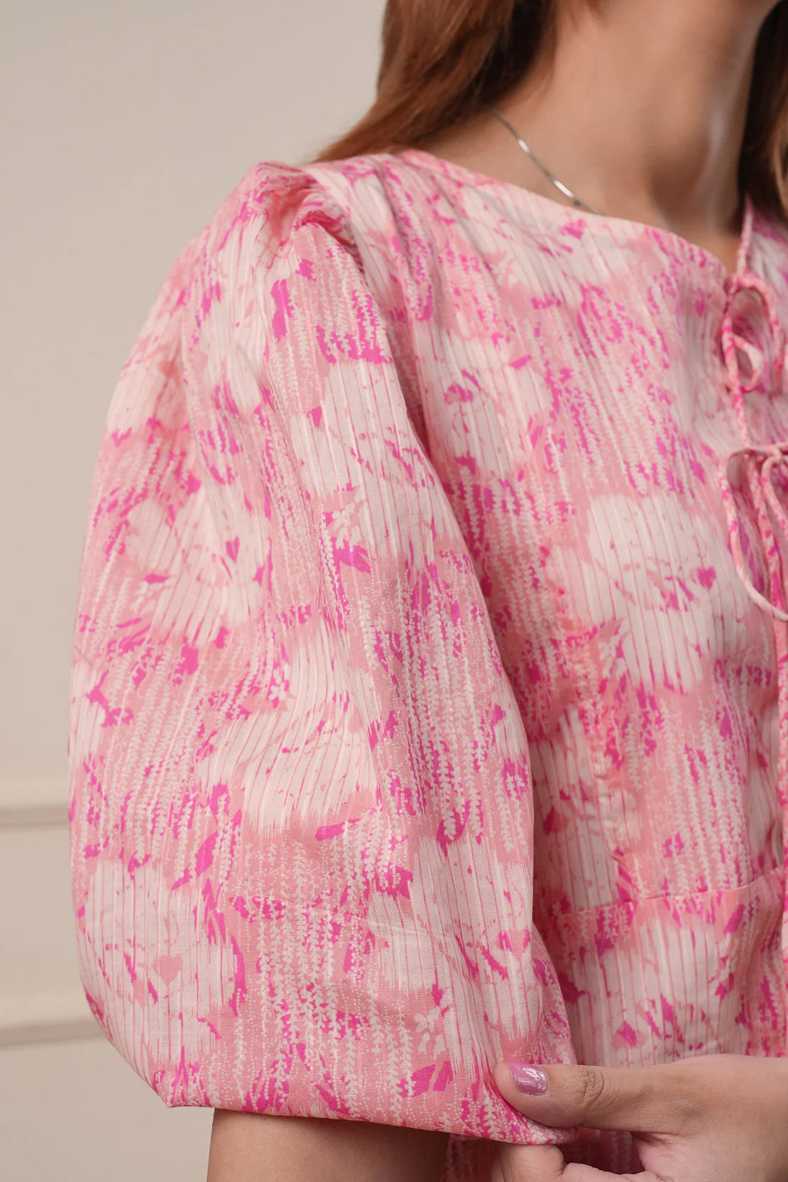 Printed Lawn Stitched Dress - Image 7
