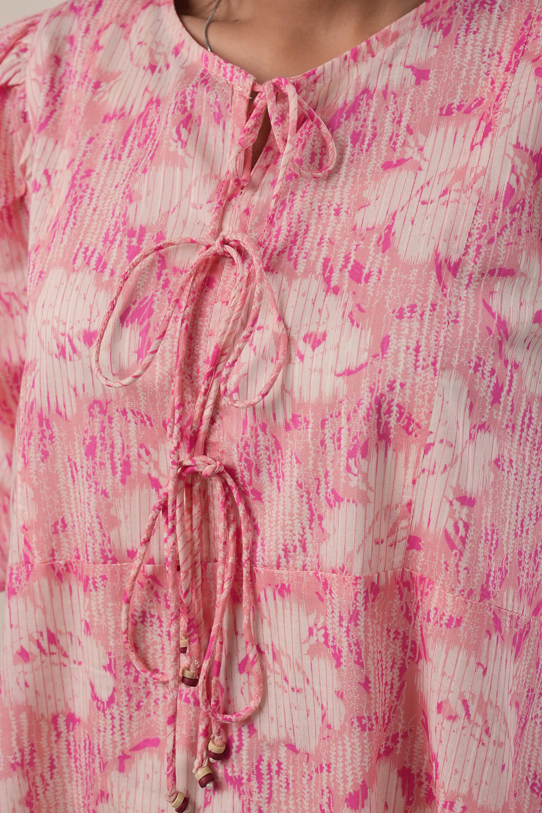 Printed Lawn Stitched Dress - Image 8