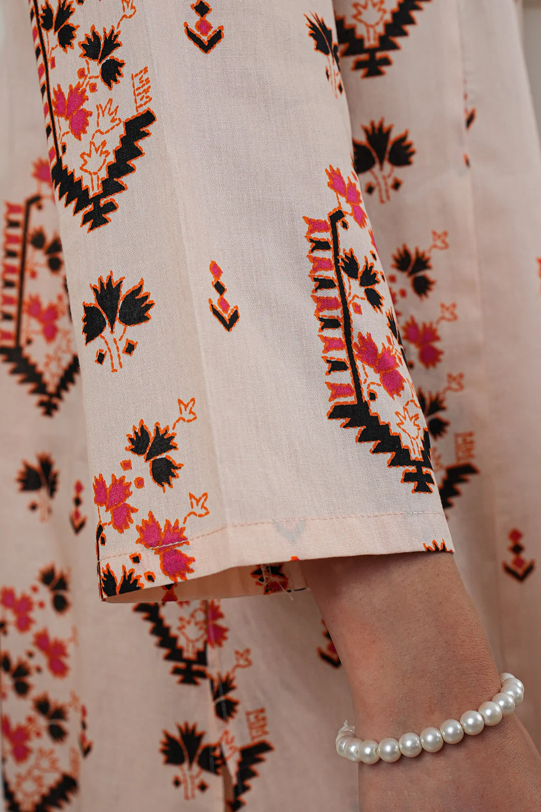 Printed Lawn Stitched Shirt - Image 7