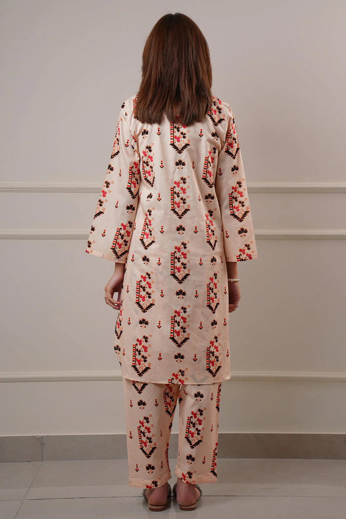 Printed Lawn Stitched Shirt - Image 8