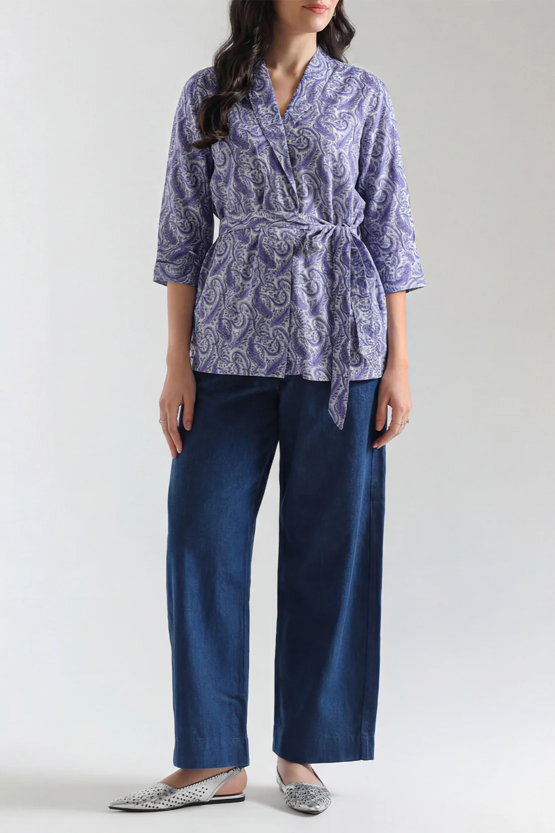 Printed Lawn Stitched Shirt - Image 2