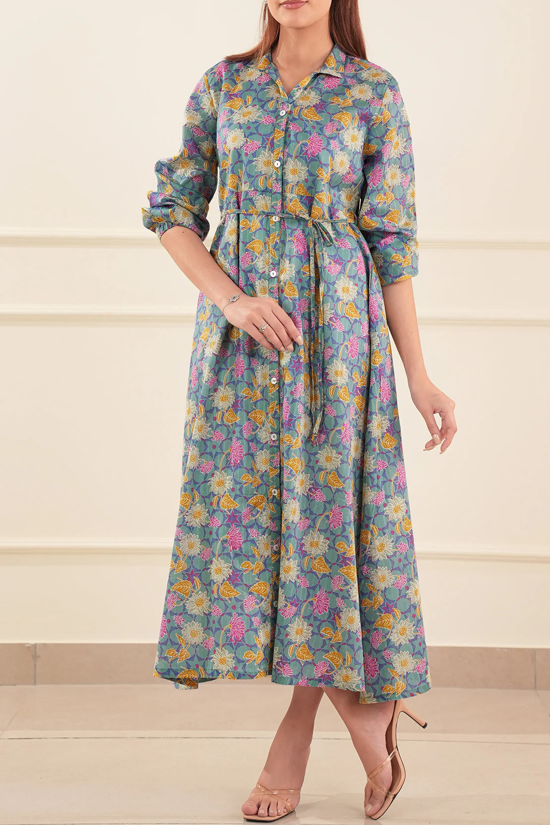 Printed Lawn Stitched Shirt - Image 2