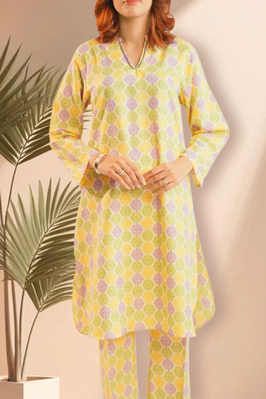 Printed Lawn Stitched Shirt