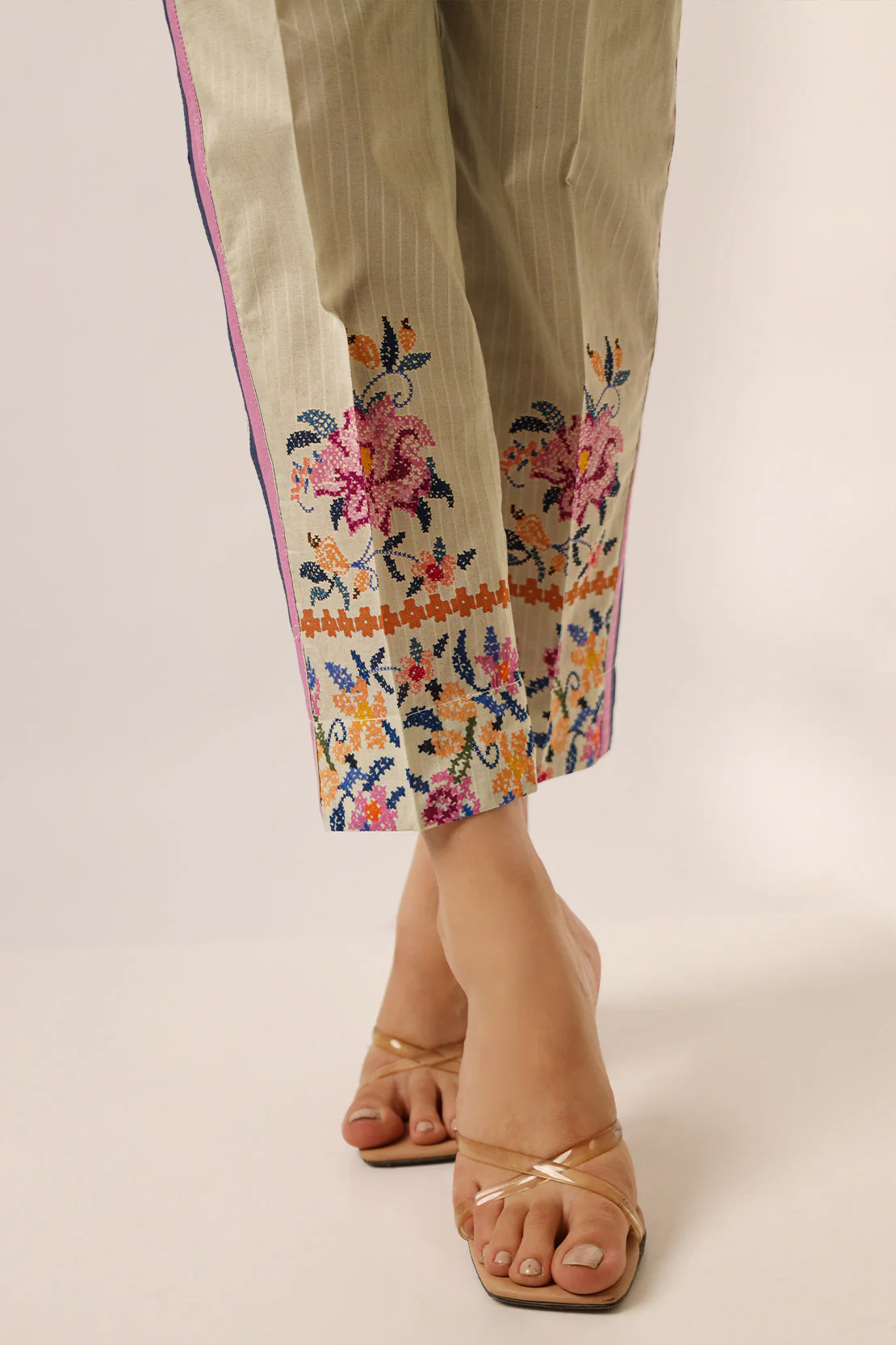Printed Lawn Stitched Shirt - Image 8