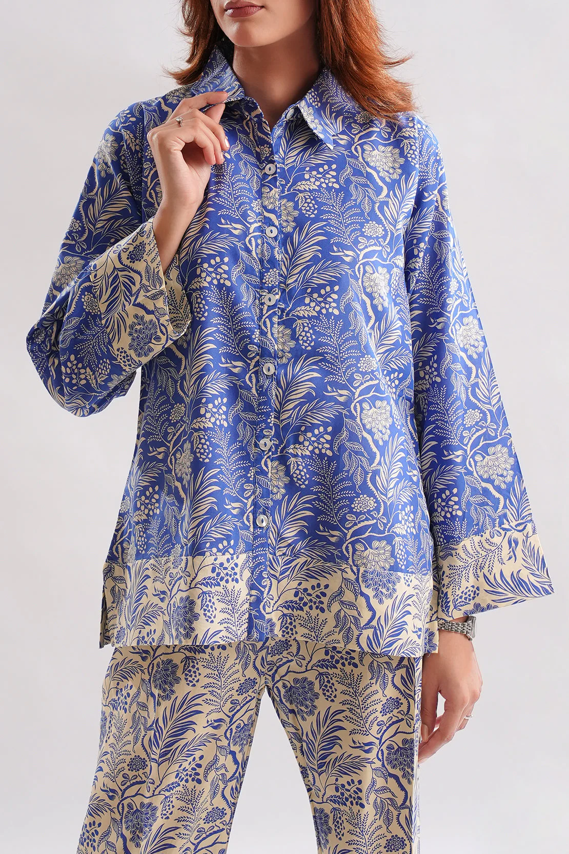 Printed Lawn Stitched Shirt - Image 4