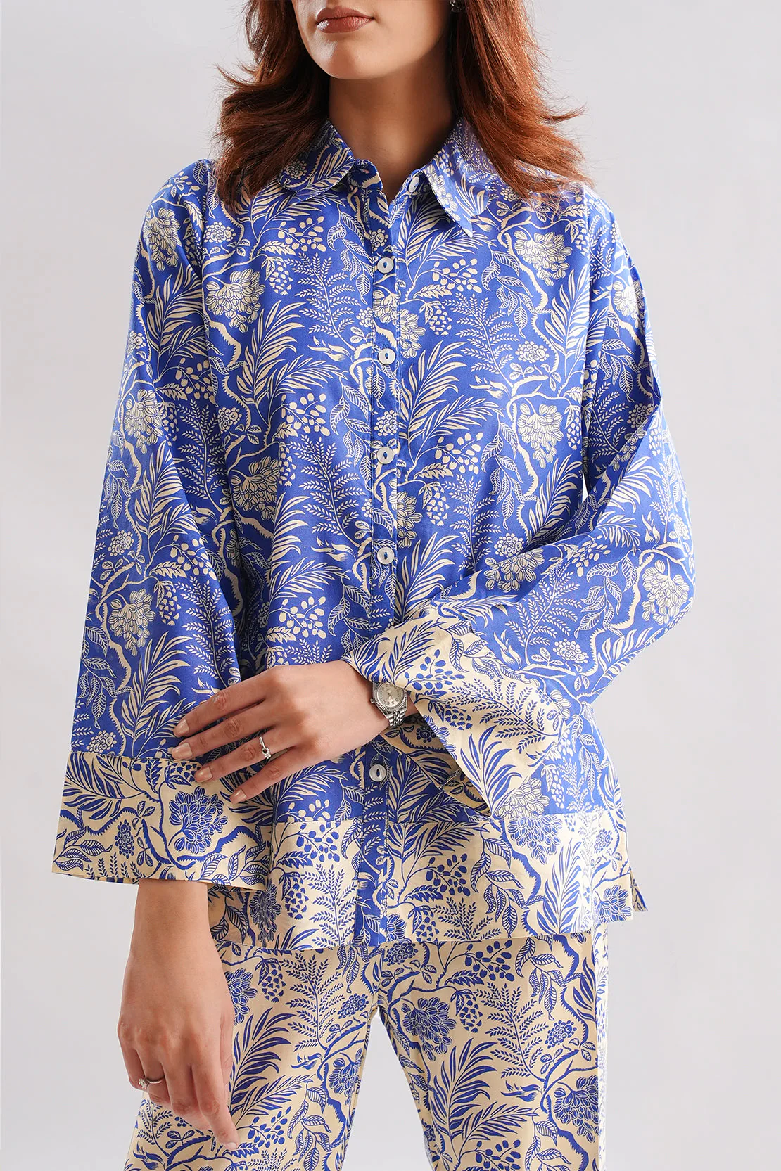 Printed Lawn Stitched Shirt - Image 5