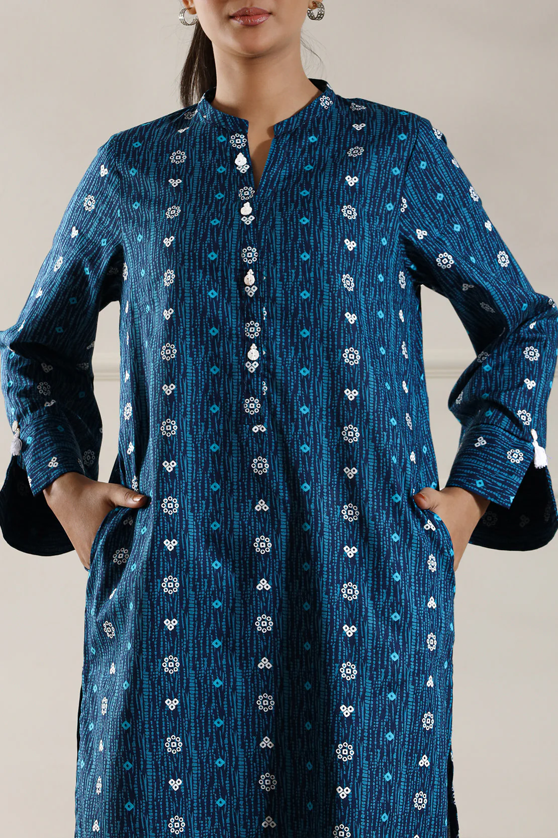 Printed Lawn Stitched Shirt - Image 5