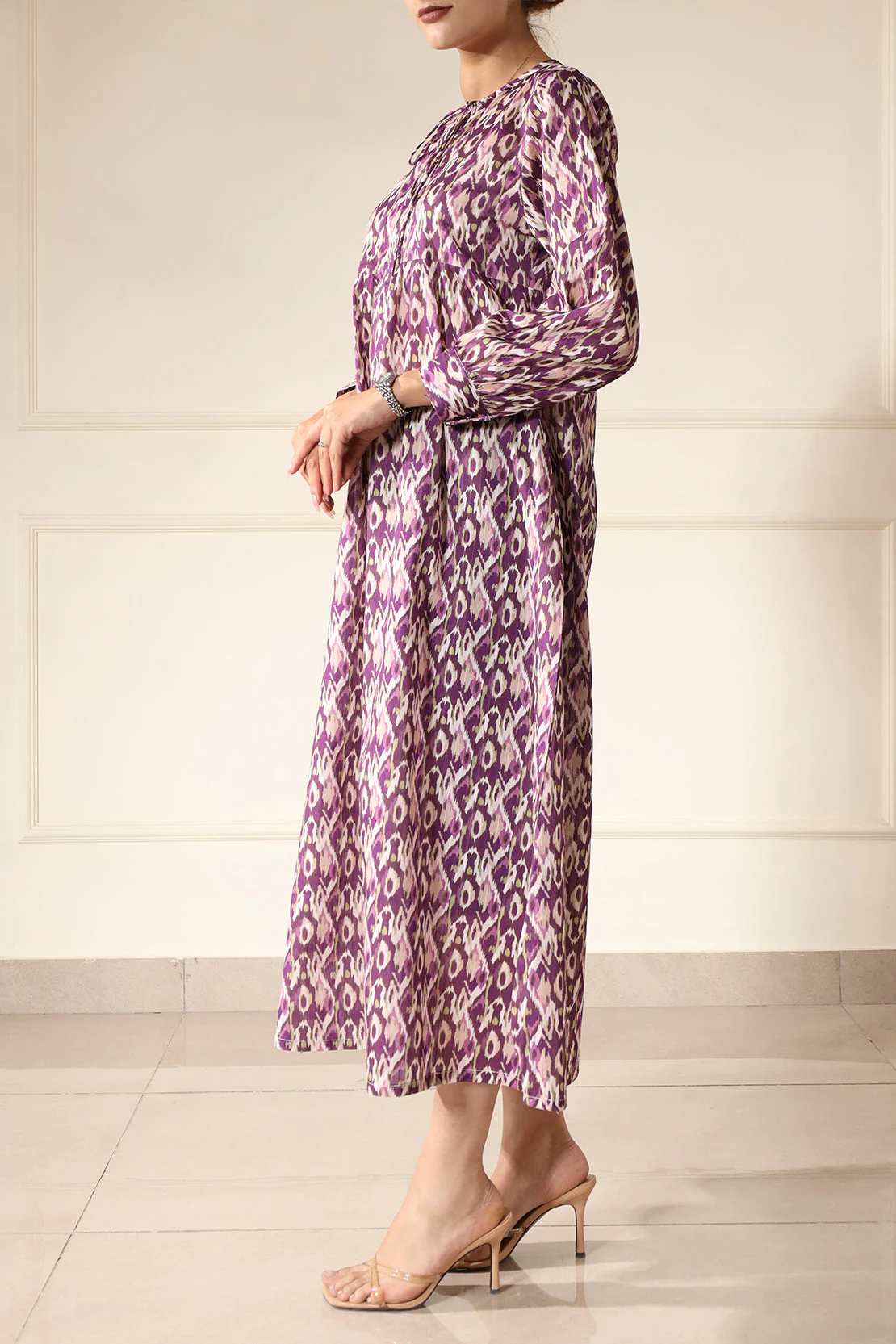 Printed Lawn Stitched Shirt - Image 3