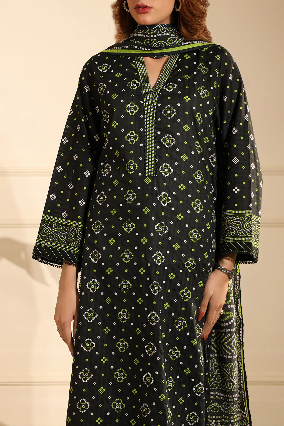 Printed Lawn Stitched Shirt