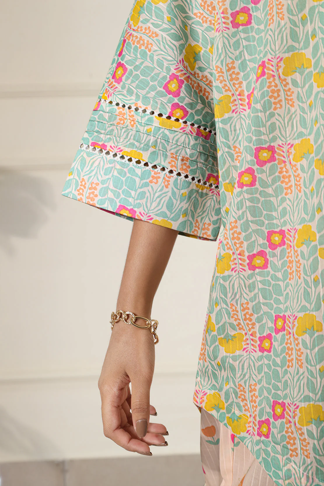 Printed Lawn Stitched Shirt - Image 6