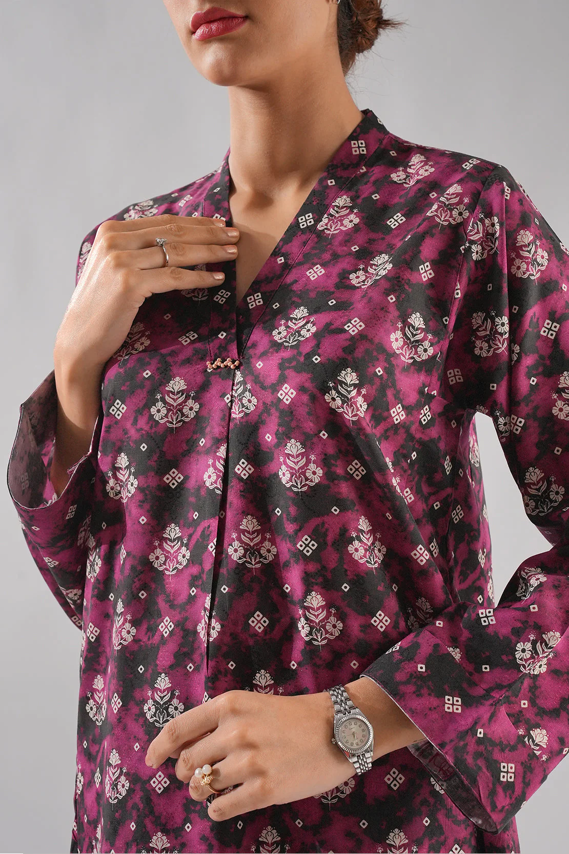 Printed Lawn Stitched Shirt