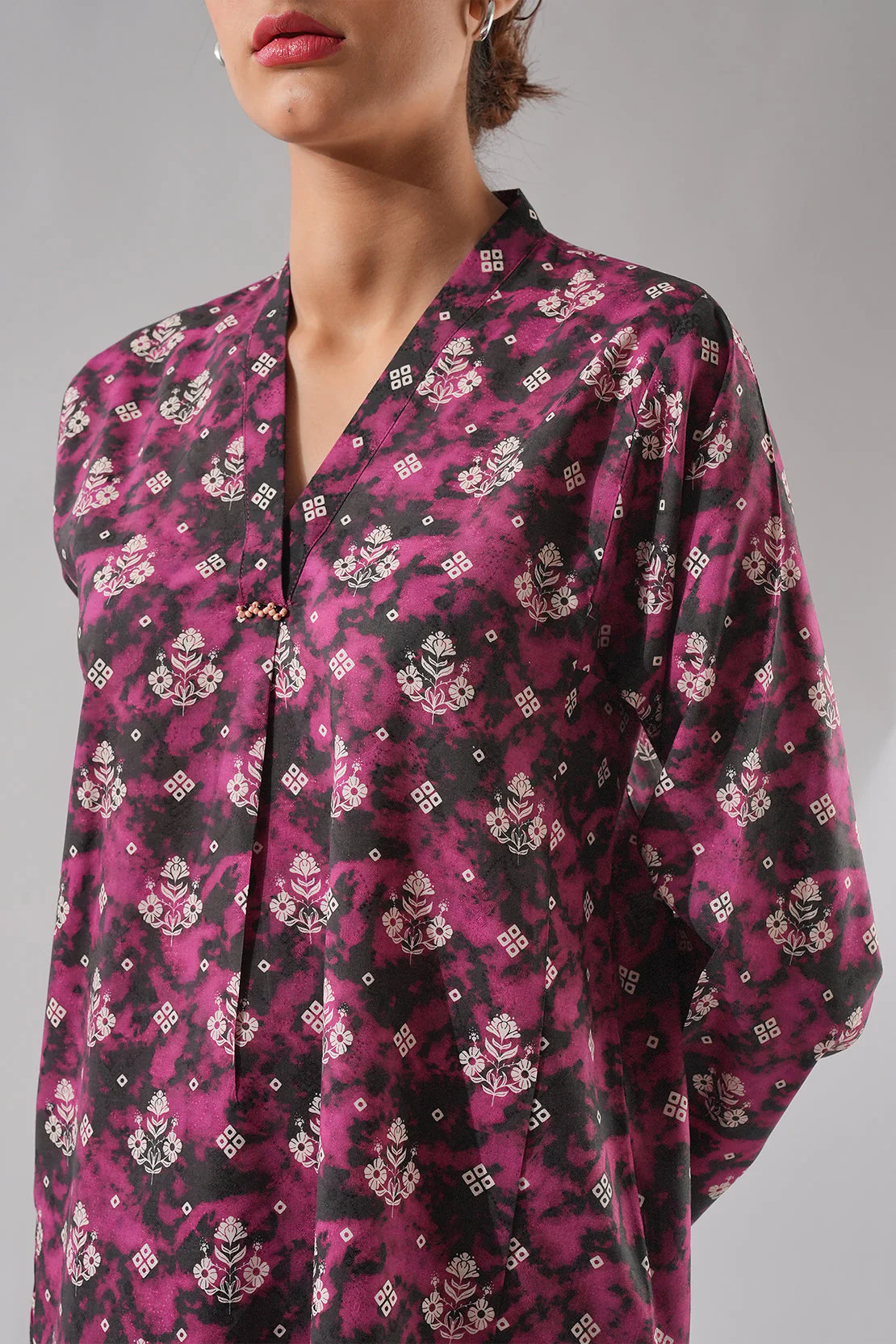 Printed Lawn Stitched Shirt - Image 5