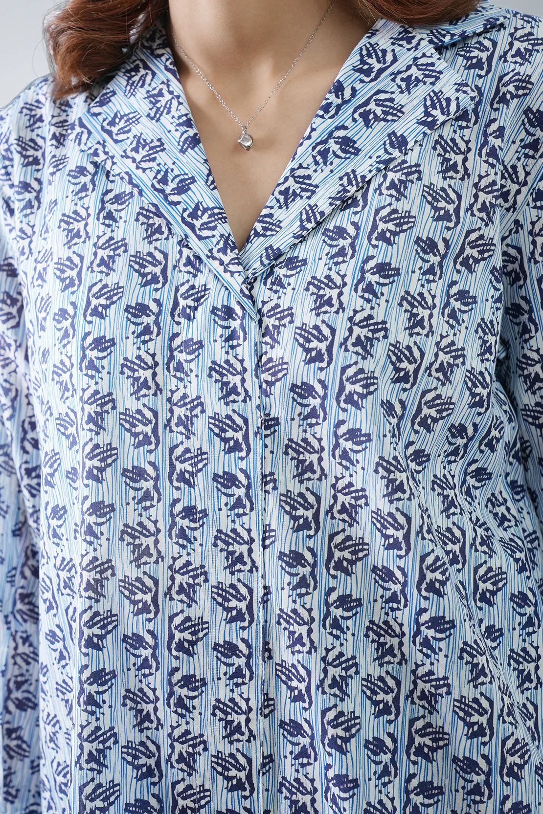 Printed Lawn Stitched Shirt - Image 5