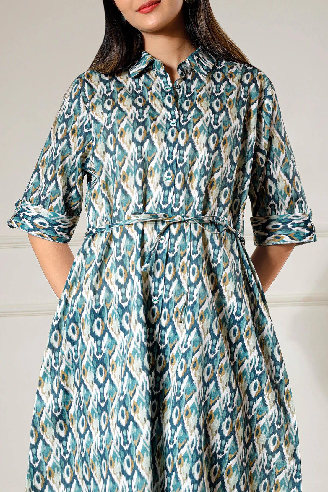 Printed Lawn Stitched Shirt - Image 5