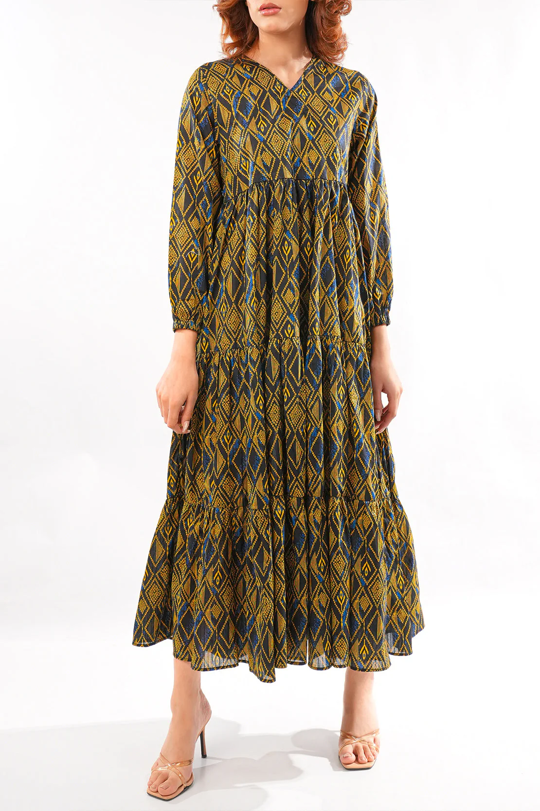 Printed Lawn Stitched Shirt - Image 2