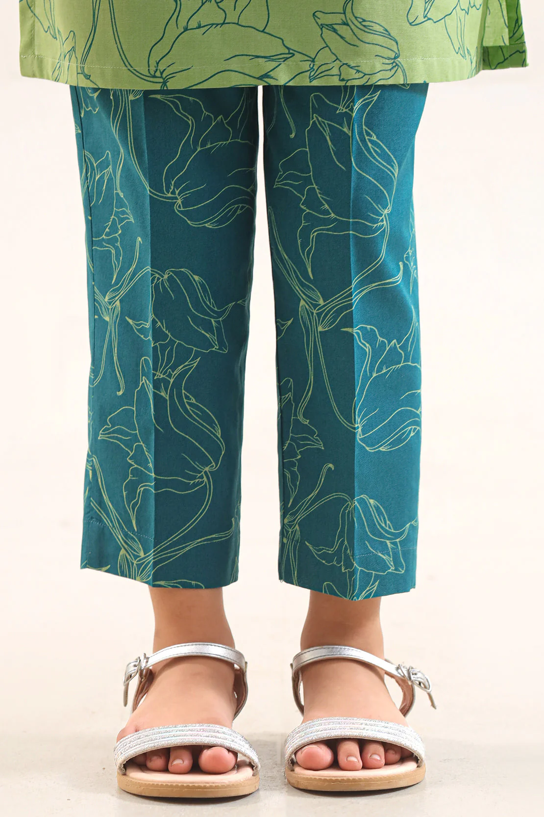 Printed Lawn Stitched Shirt/trouser For Kids - Image 6