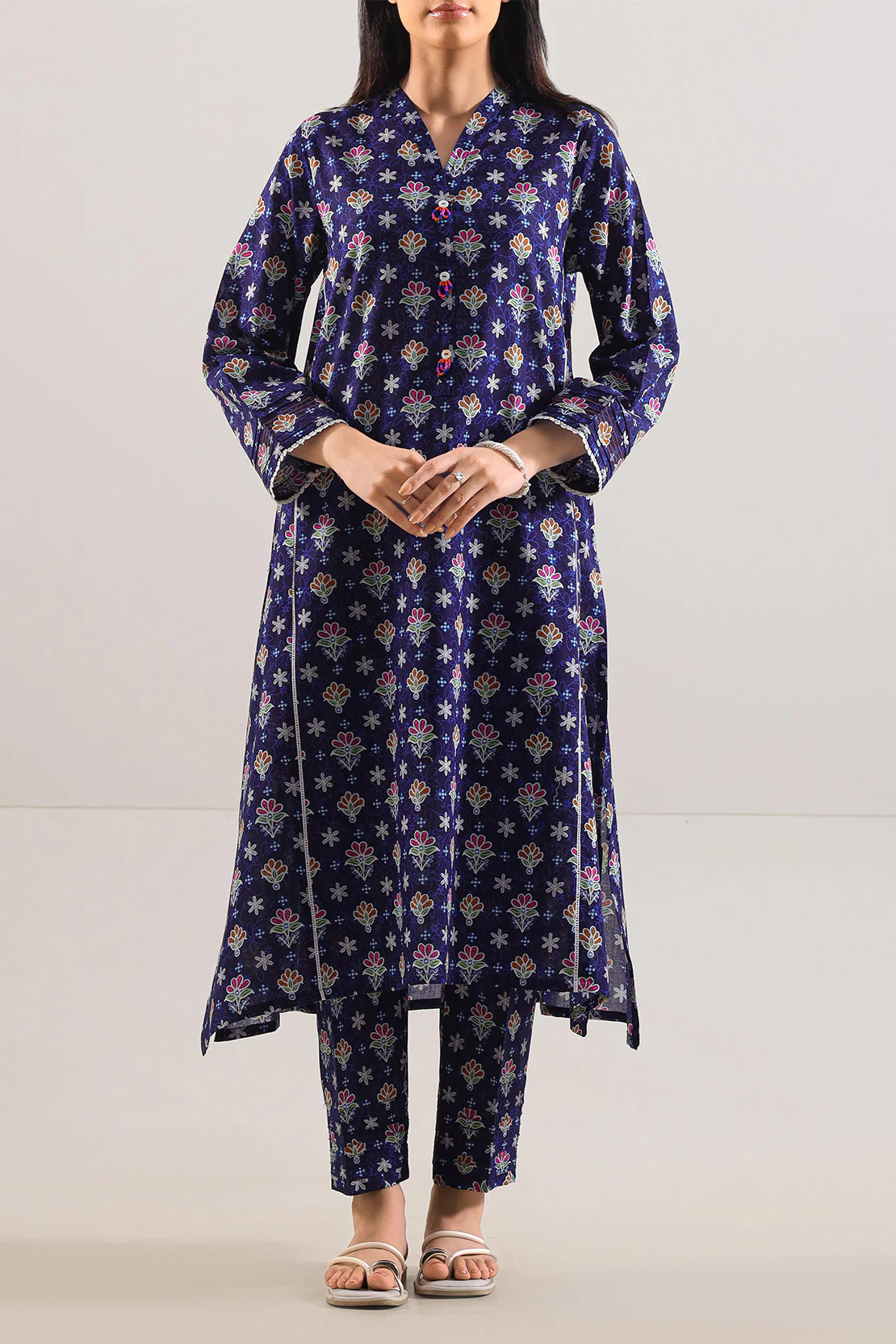 Printed Lawn Stitched Shirt