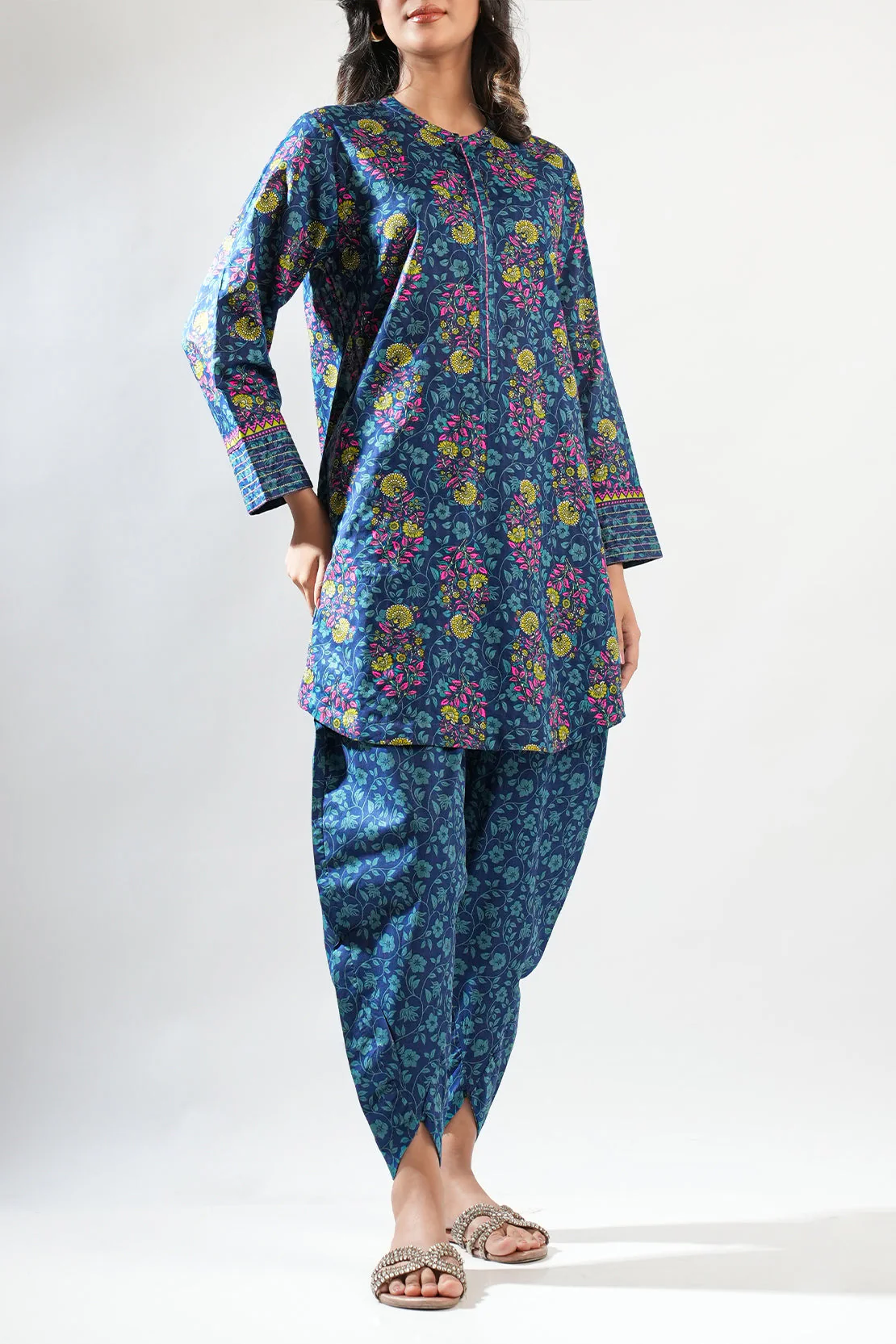 Printed Lawn Stitched Shirt