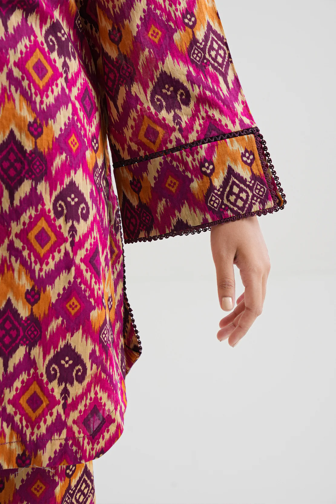 Printed Lawn Stitched Shirt - Image 4