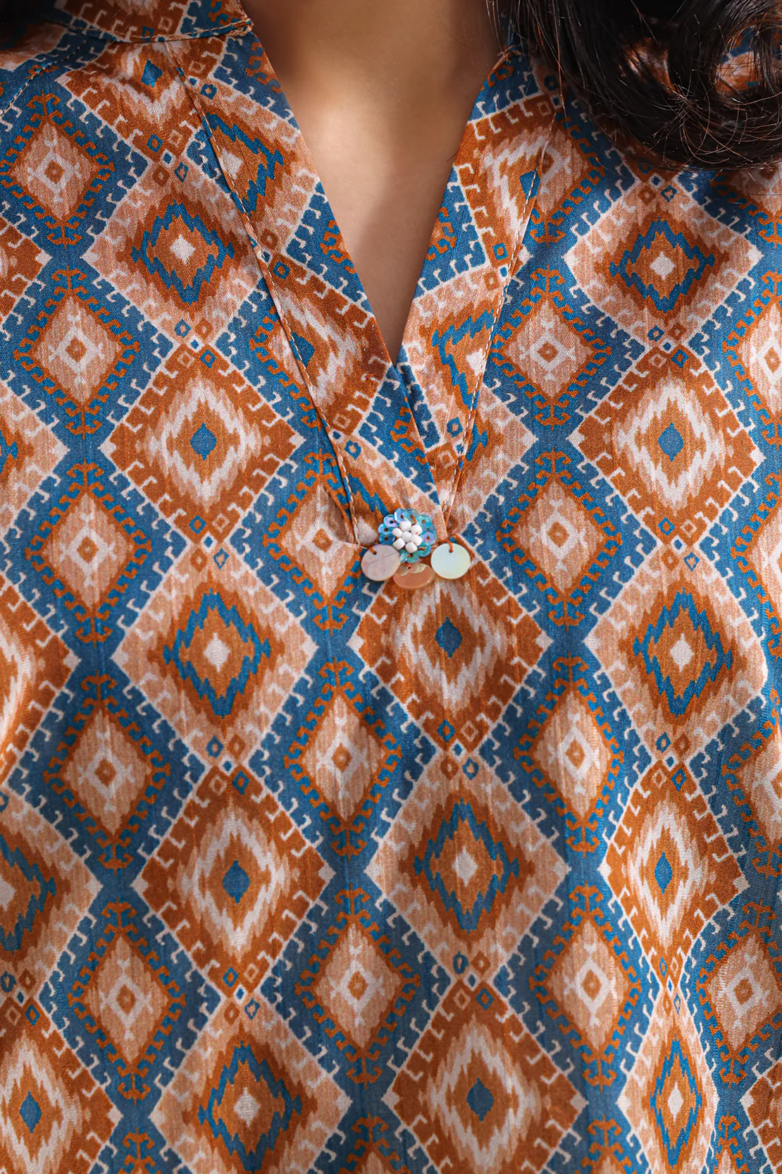 Printed Lawn Stitched Shirt - Image 5