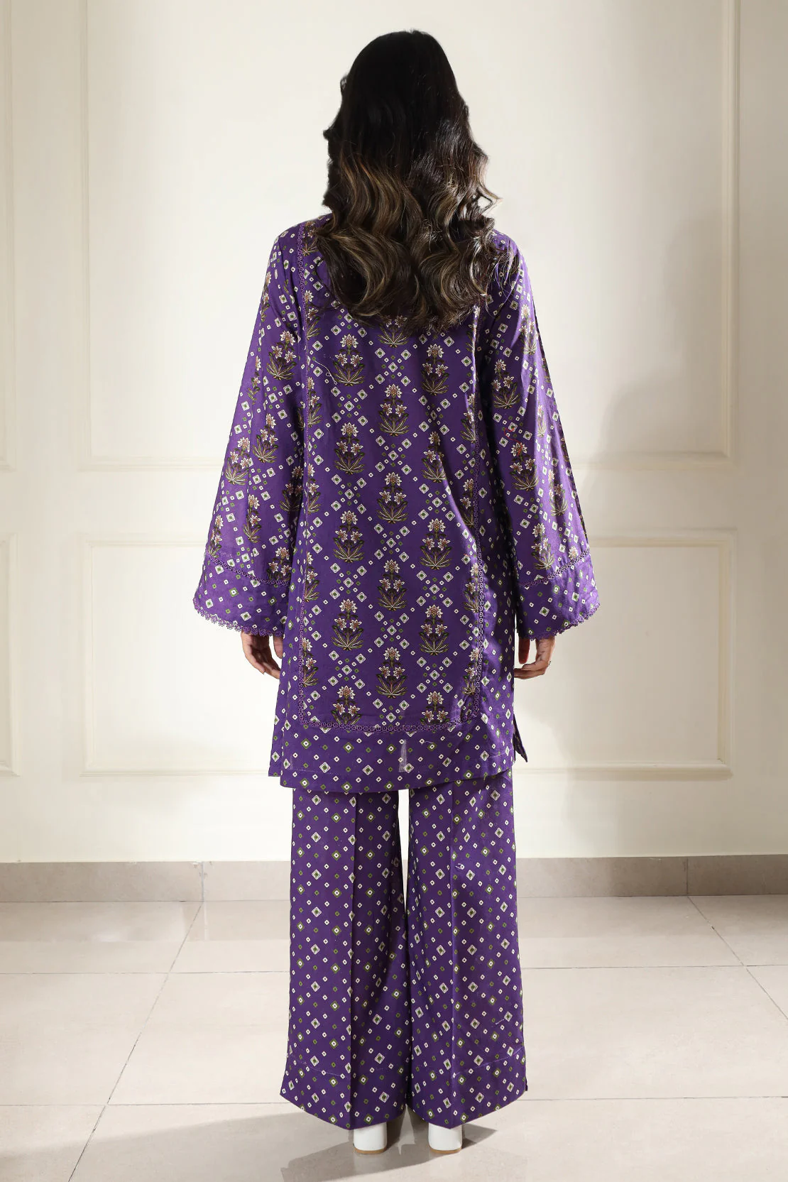 Printed Lawn Stitched Shirt - Image 5